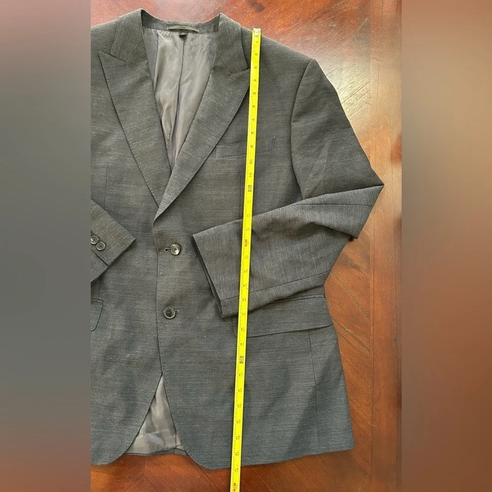 Men's Classic Black Blazer size 48R slim fit
